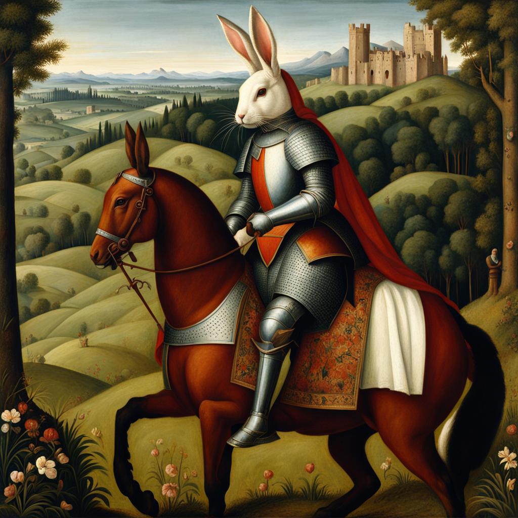 Portrait of the Chief Rabbit Astride Her Steed.jpg